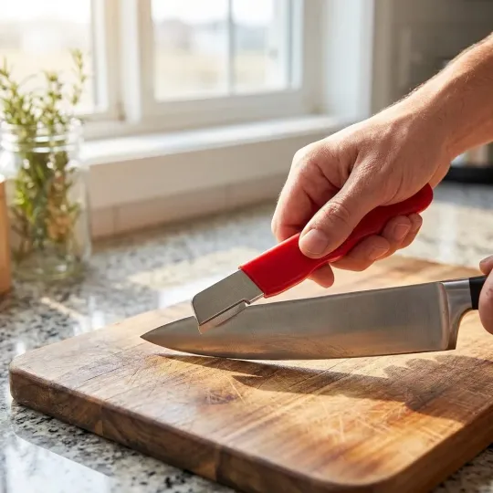 Foto solusi Pisau Dapur Tumpul, Motong Apa-Apa Jadi Lama?